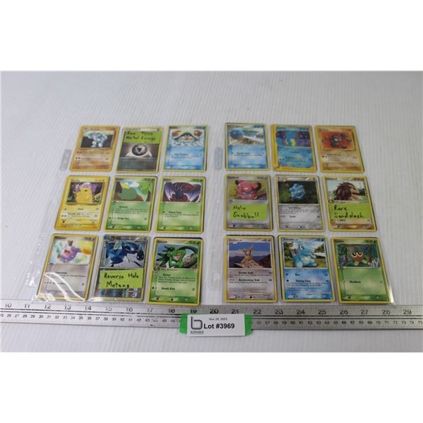 (36) Pokemon Cards - Metang - Metal Energy - Sand Slash - Holo