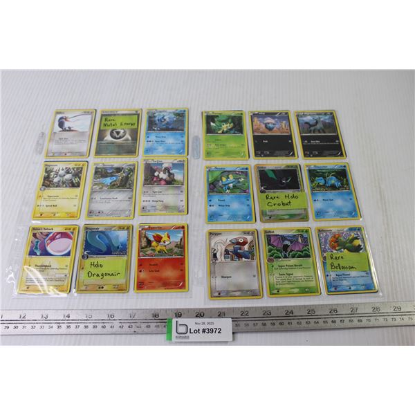 (36) Pokemon Cards - Crobat - Bellossom - Dragonair - Metal Energy