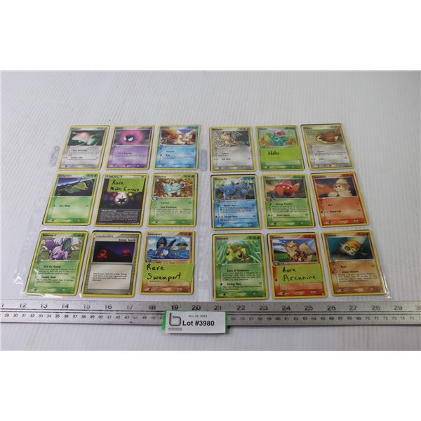 (36) Pokemon Cards - Holo - Arcanine - Multi Energy - Swampert