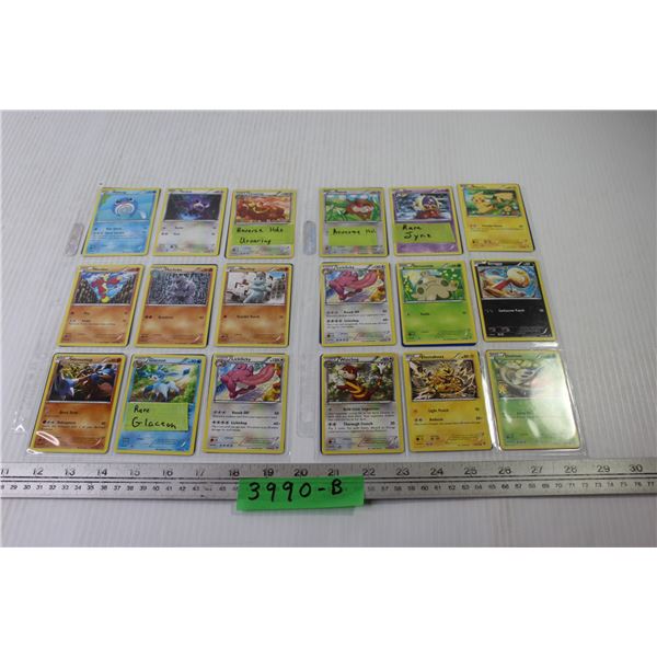(36) Pokemon Cards - Jynx - Reverse Holo - Glaceon - Ursaring