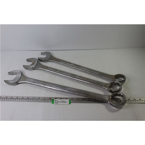 (3) Standard Wrenches (1 11/16" - 1 13/16" - 2")