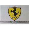 Image 1 : Ferrari - Metal Porcelain Sign (11" x 8 1/4")