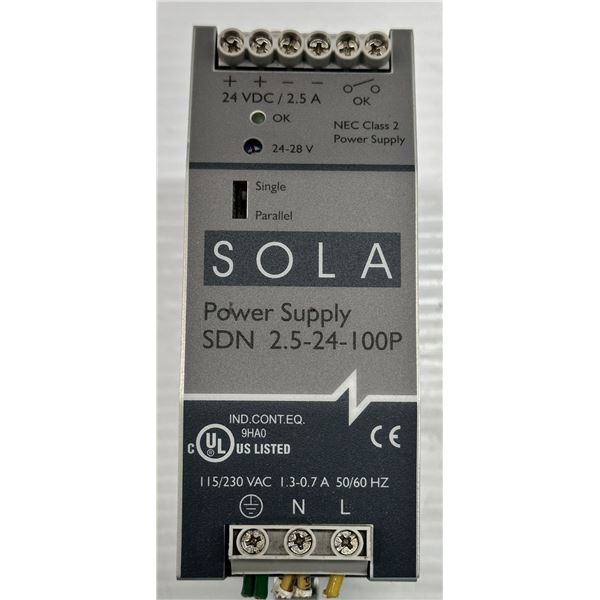 Sola #SDN 2.5-24-100P Power Supply