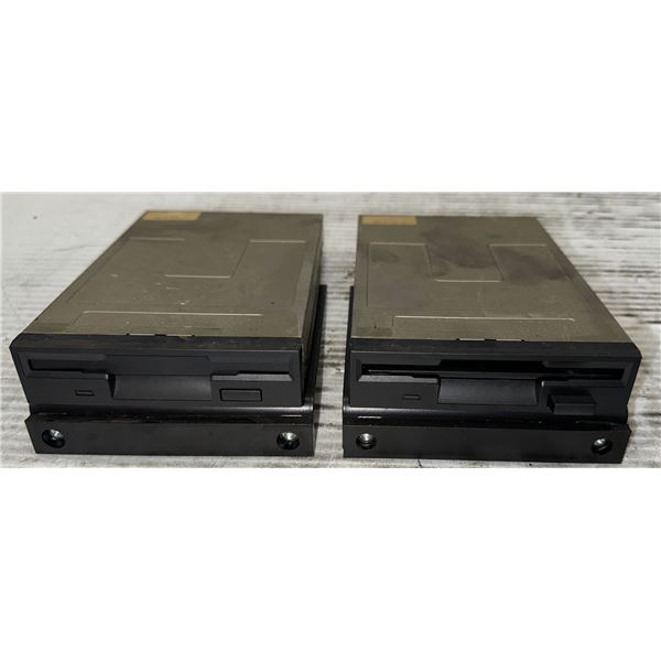 Lot of (2) Sony #MFD-11W-50L Floppy Disk Drives