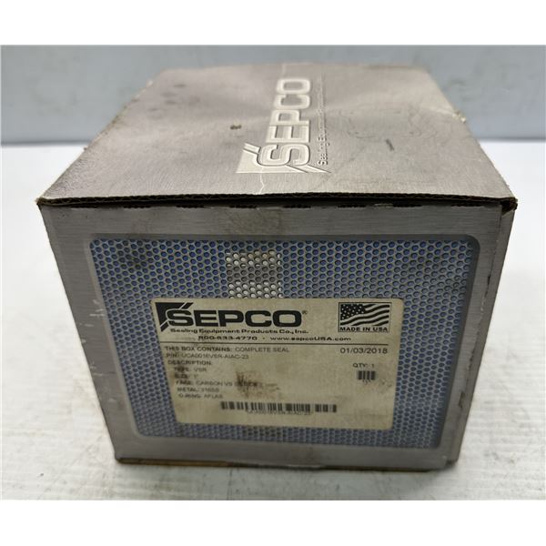 New? Sepco #UCA0016VSR-AIAC-23 Type VSR Mechanical Seal