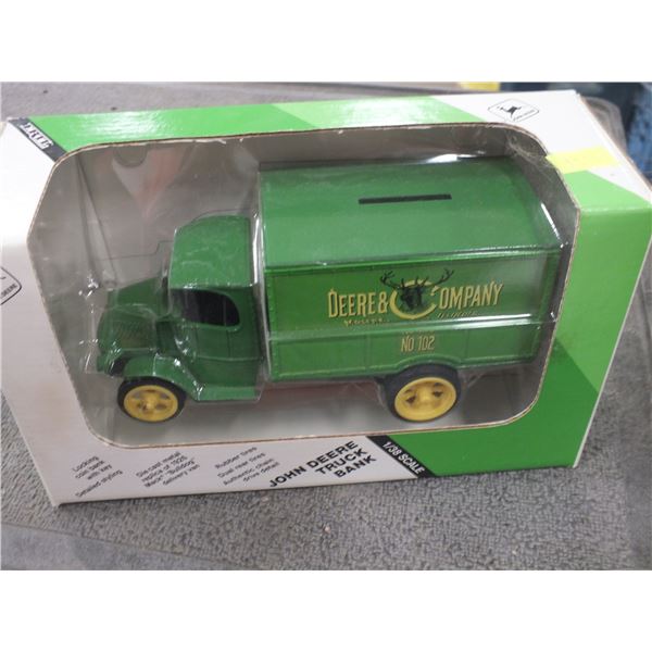 John Deere Die Cast Truck Bank