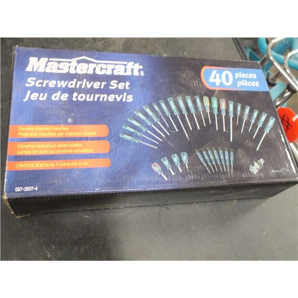 Mastercraft 40pc Screwdriver Set