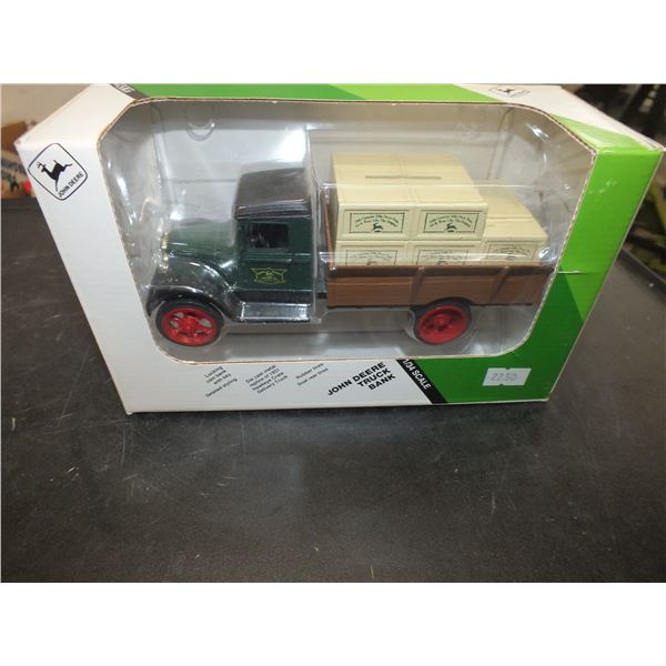 John Deere Die Cast Truck Bank