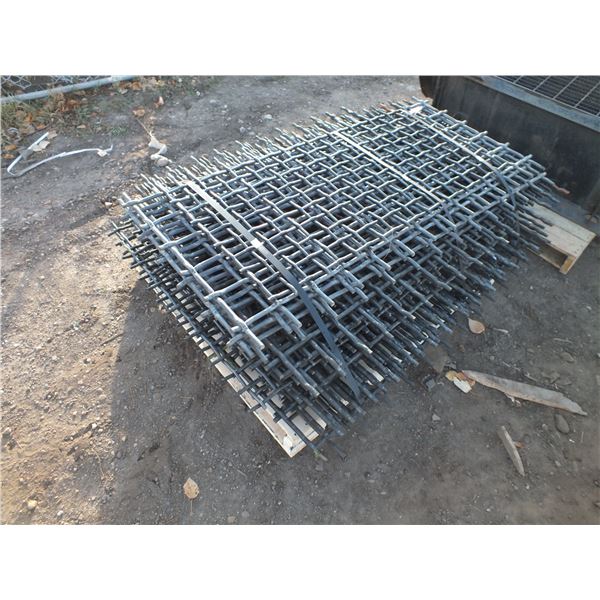 Pallet Of metal Grates