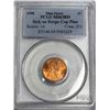Image 2 : 1998 Lincoln Cent. Mint error - struck on wrong planchet. PCGS graded MS63 RD