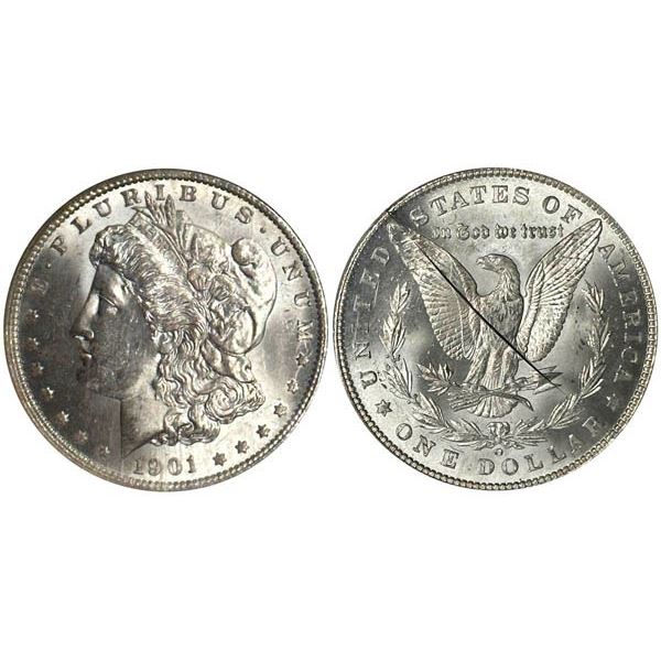 1901-O Morgan Dollar. NGC graded MS64
