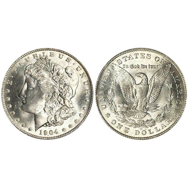 1904-O Morgan Dollar. PCGS graded MS65