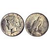 Image 1 : 1927-D Peace Dollar. Unc