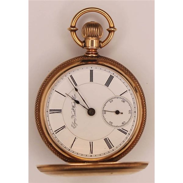 Elgin National Watch Co. vintage pocket watch, 14kt yellow gold