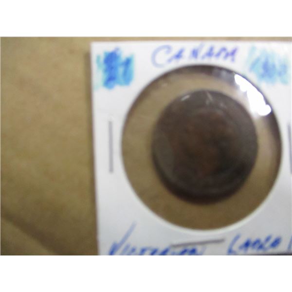 1900 CANADA VICTORIAN LARGE PENNY