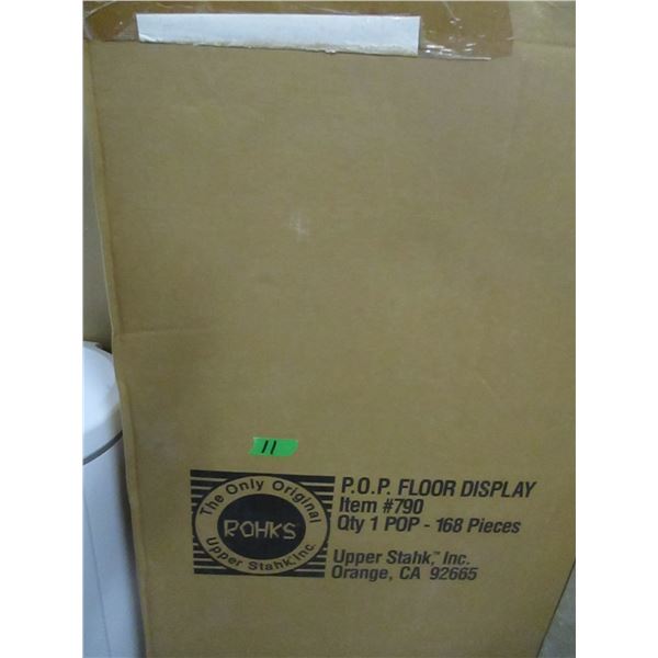 COLLECTIBLE:  ROHKS FLOOR DISPLAY (AS IS)