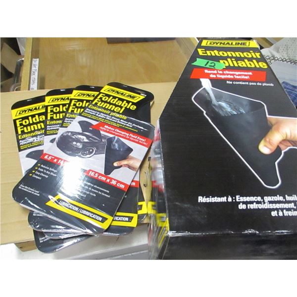 NEW:  4 FOLDING FUNNELS