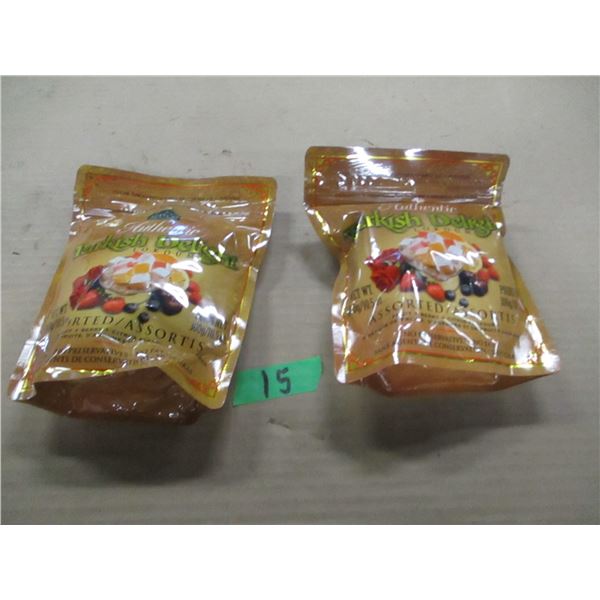 SHELF PULLS (AS IS):  TURKISH DELIGHT LOKOUM (2 X 300G) - PER BUNDLE