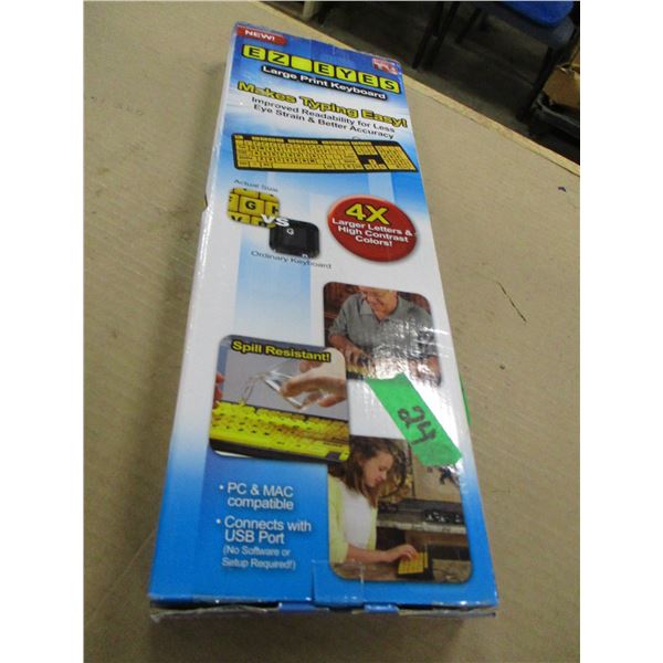 LARGE PRINT KEYBOARD