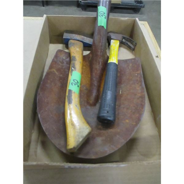 HATCHET, HAMMER, SHOVEL HEAD