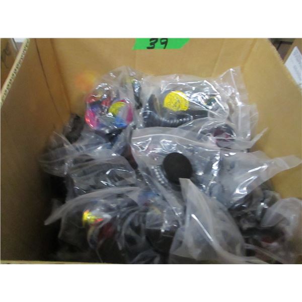 COLLECTIBLE:  BOX C/W APPROX 25 BAGS OF ROHK SLAMMERS (25 PER BAG)