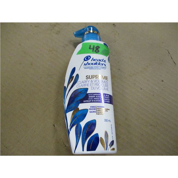 HEAD & SHOULDERS SUPREME SHAMPOO (350 ML) - PER BOTTLE