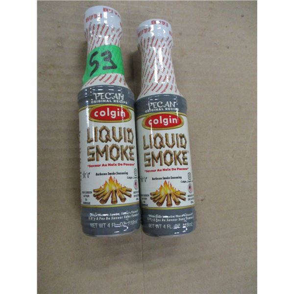 PECAN LIQUID SMOKE - 2 BOTTLES