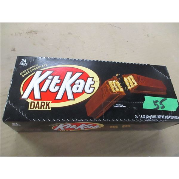 DARK CHOCOLATE KIT KAT BARS (24 X 1.5 OZ) - PER BOX