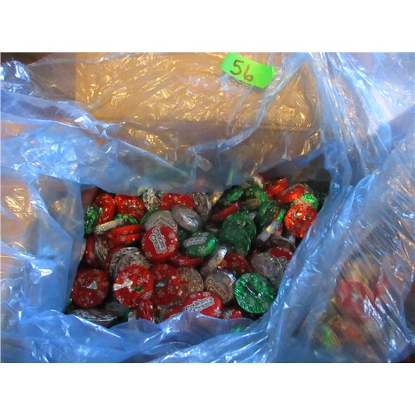 WRAPPED CHOCOLATES (25 LBS) - PER BOX (NO CHOICE ON WRAP)