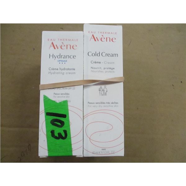 AVENE CREAMS - 3 BOTTLES