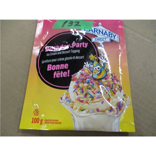 SHELF PULLS (AS IS);  BIRTHDAY PARTY TOPPING (100G) - PACKAGE