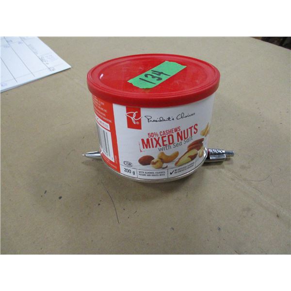 SHELF PULLS (AS IS):  MIXED NUTS (50% CASHEWS) (200G) - TIN