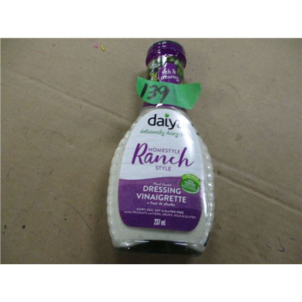 SHELF PULLS (AS IS):  RANCH DRESSING (237ML) - BOTTLE