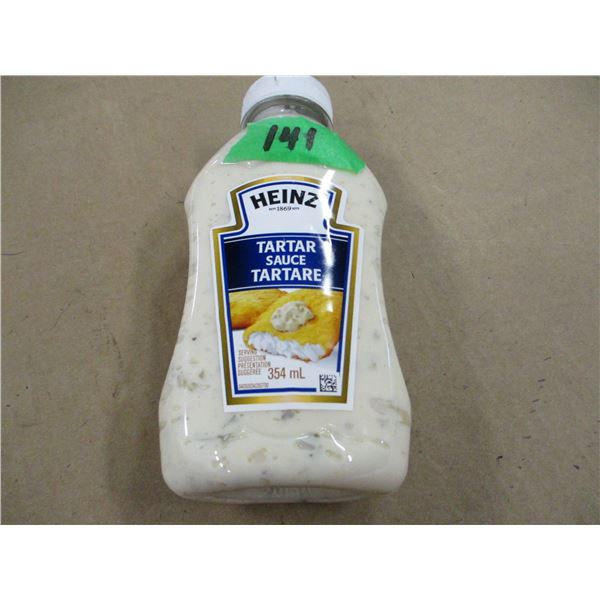 SHELF PULLS (AS IS):  TARTER SAUCE (354 ML)