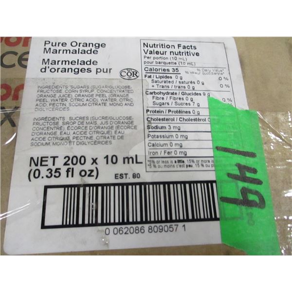 FREIGHT DAMAGE (AS IS):  BOX INOV PACKS ORANGE MARMALADE