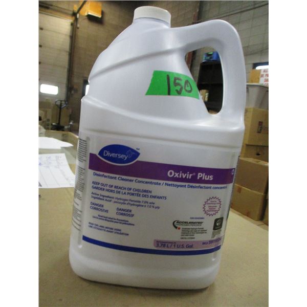 FREIGHT DAMAGE (AS IS):  OXIVIR DISINFECTANT CLEANER (3.78L)