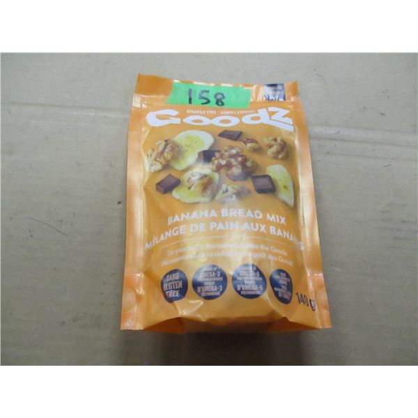 SHELF PULLS (AS IS):  GOODY BANANA BREAD MIX  - BAG