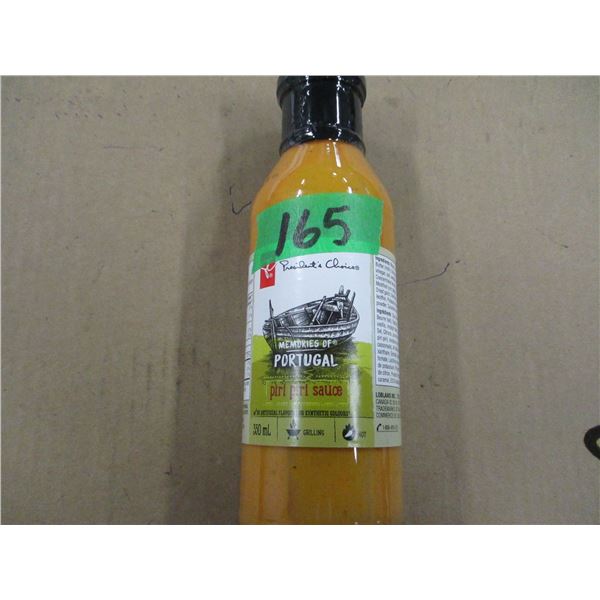 SHELF PULLS (AS IS):  PIRI PIRI SAUCE (350ML) - BOTTLE