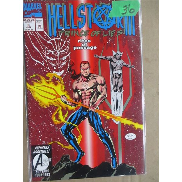 COLLECTIBLE:  HELL STORM COMIC (JUNE 1993)