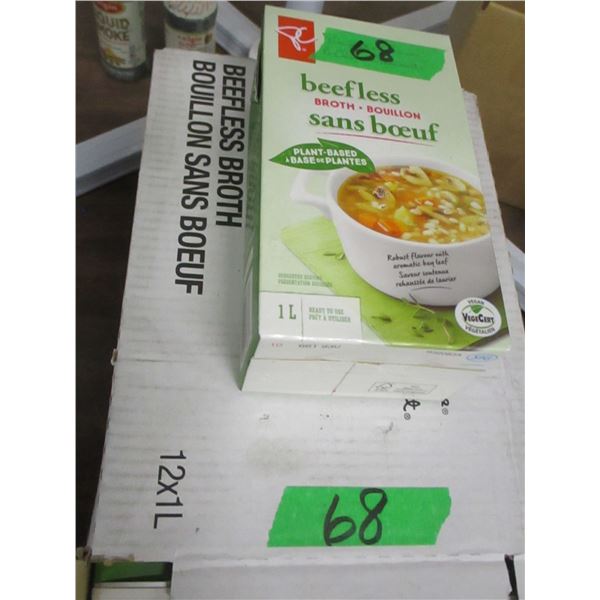 BEEFLESS BROTH (1L) (BEST BEFORE JAN 25/24)