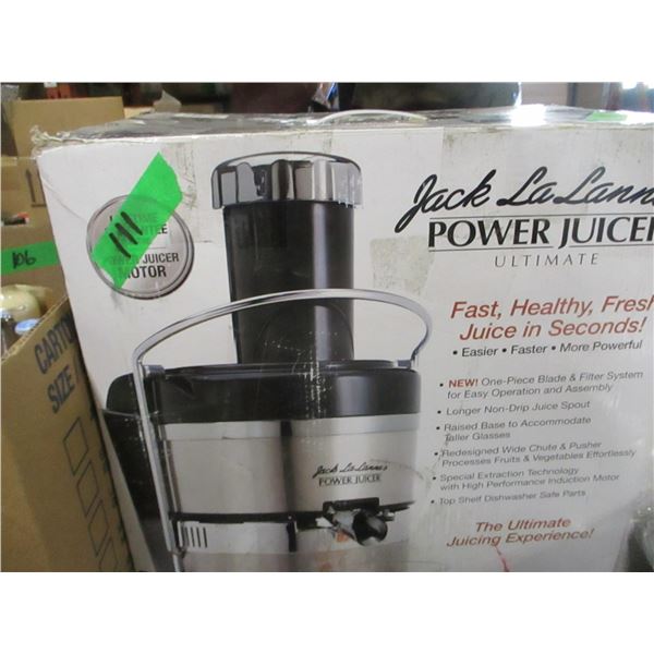 FREIGHT DAMAGE (AS IS):  JACK LALANNER POWER JUICER