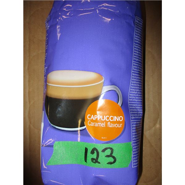 SHELF PULLS (AS IS):  CAPPUCCINO CARAMEL COFFEE (1000G)