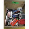 Image 1 : FREIGHT DAMAGE (AS IS):  BOX C/W RIBBON & CRAFT SUPPLIES