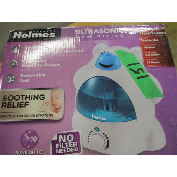 FREIGHT DAMAGE (AS IS):  HOLMES HUMIDIFIER