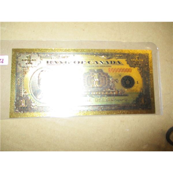 1935 SAMPLE ISSUE (NON-NEGOTIABLE) $1 BILL