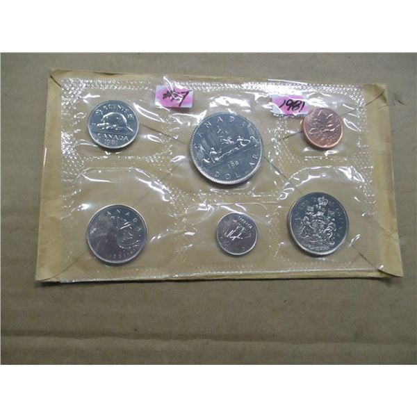 1981 PROOF CANADA MINT SEALED COIN SET