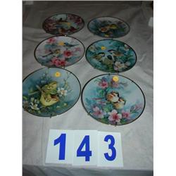 (6) DECORATIVE PLATES