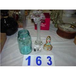 BOX LOT OF GLASSWARE