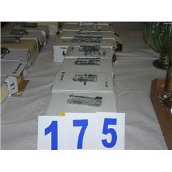 (8) TRAIN LOCOMOTIVES FOR DISPLAY