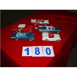 (5) COLLECTOR CAR MODELS